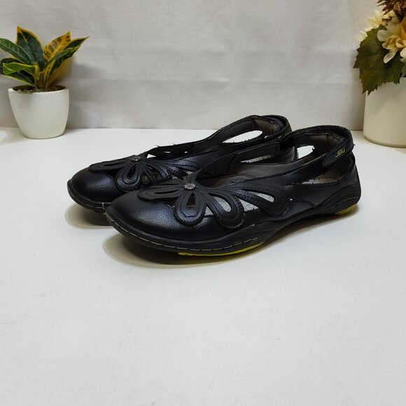 JBU Adventure On Juniper Flats Vegan Leather Round Toe Hook Loop Heel Strap 6.5M - Picture 2 of 10